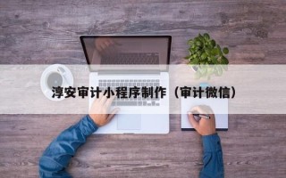 博兴淳安审计小程序制作（审计微信）